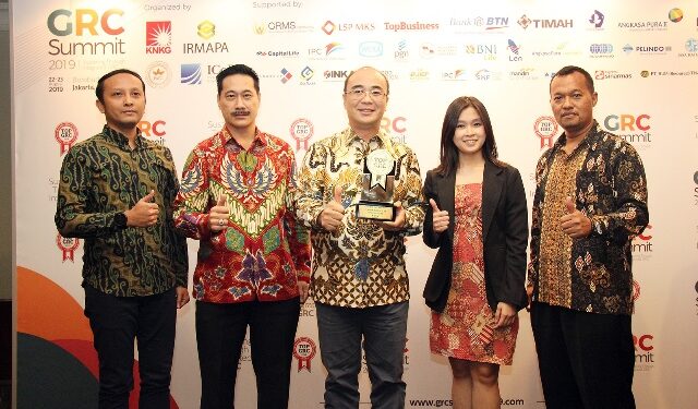 Modernland Raih TOP GRC 2019 yang Diselenggarakan Majalah Top Business