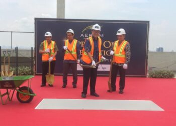 Usung Konsep Family Living, Apartemen Aerium Gelar Topping Off Ceremony