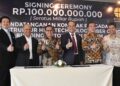 FCORP Menangkan Kontrak Rp100 Miliar Bangun Jaringan Fiber Optik Pollux Habibie