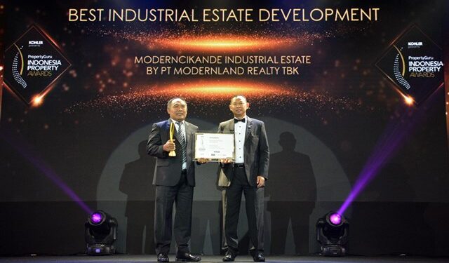 Tabik, ModernCikande Raih Penghargaan Best Industrial Estate Development
