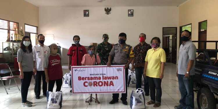 #PeduliCorona, Mal Ciputra Semarang Salurkan Bantuan Bagi Masyarakat Kurang Mampu
