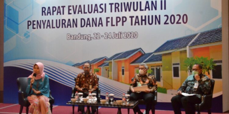 Kementerian PUPR Evaluasi Bank Pelaksana FLPP Paruh Pertama  2020