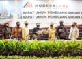 Gelar RUPST dan RUPSLB, Modernland Realty Tunjuk Direksi Baru