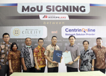 Gandeng Centrin, Modernland Realty Targetkan Modernland Cilejit Sebagai Smart City