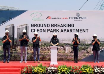 Mulai Konstruksi Bangunan, Modernland Gelar Prosesi Ground Breaking Cleon Park Apartment di Jakarta Garden City