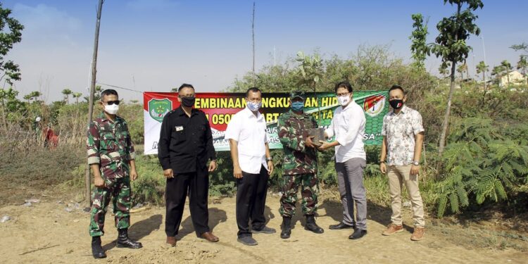 Dukung Penghijauan dan Pelestarian Lingkungan, Modernland  Bersama TNI Tanam Seribu Pohon Produktif