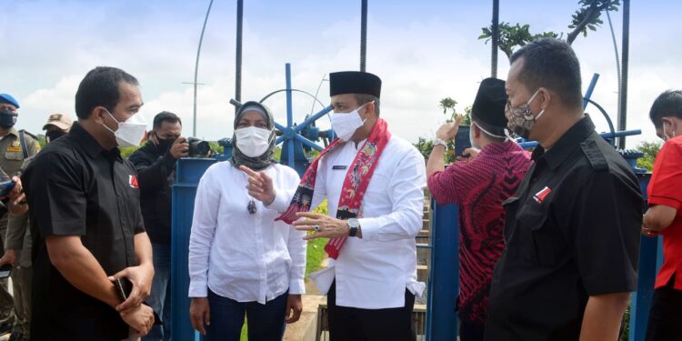 PT Mitra Sindo Sukses Serahkan Crossing (Sodetan) JGC Menuju Kanal Banjir Timur Ke Pemprov DKI Jakarta Untuk Antisipasi Banjir
