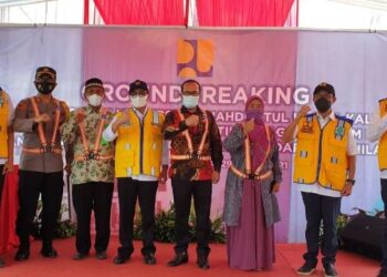 Ground Breaking Tiga Rusun di Kalimantan Barat