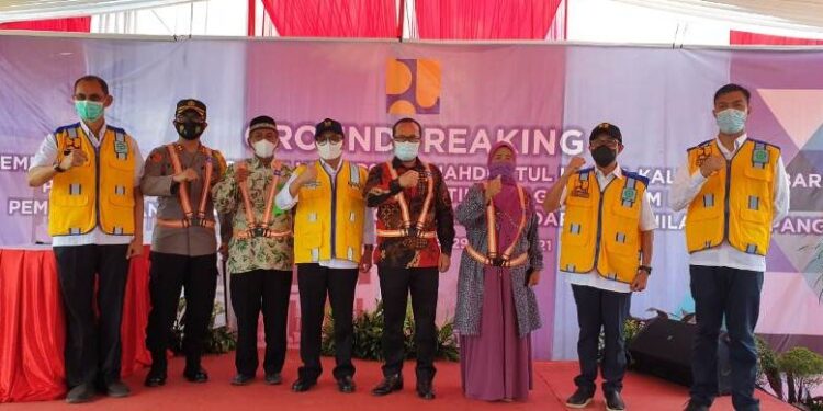 Ground Breaking Tiga Rusun di Kalimantan Barat