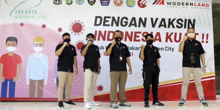 Jakarta Garden City Dukung Program Vaksinasi Covid-19