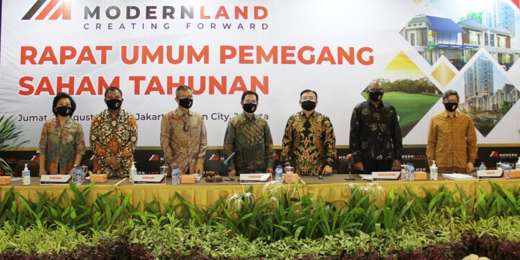 Gelar RUPST, PT Modernland Realty Tbk. Bukukan Marketing Sales Rp1,60 Triliun di Tahun 2020