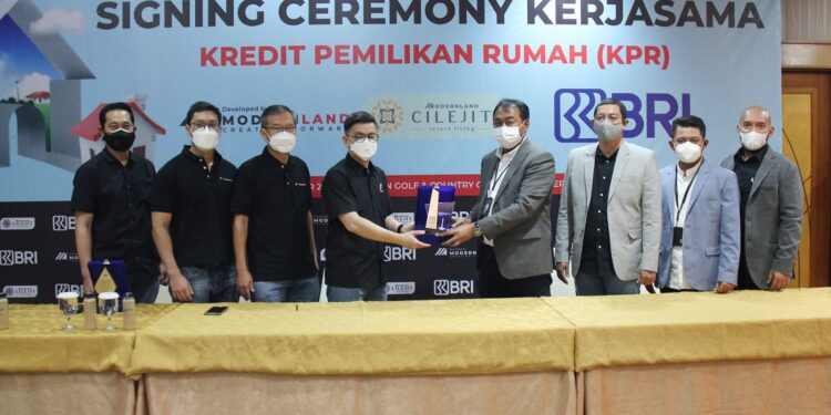 BRI Bersinergi dengan PT Modernland Realty Terkait Pembiayaan Pemilikan Rumah (KPR)