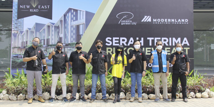 Shophouse New East di Jakarta Garden City Mulai Diserahterimakan