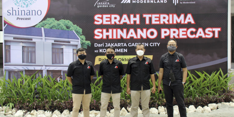 Maksimalkan Perpanjangan Insentif PPN,  Modernland Percepat Pembangunan Rumah Precast di Jakarta Garden City