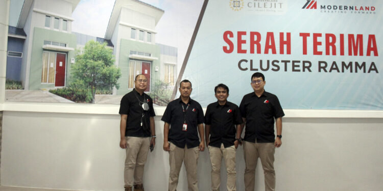Wujudkan Komitmen, Modernland Cilejit Mulai Serah Terima Rumah di Cluster Ramma