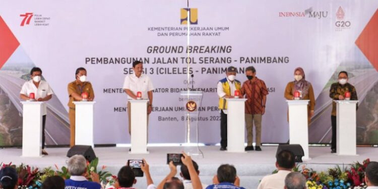Groundbreaking Jalan Tol Serang – Panimbang Seksi 3, Target Operasi Penuh 2024