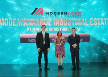 ModernCikande Industrial Estate Raih Penghargaan Properti Indonesia Award 2022