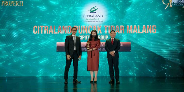 CitraLand Puncak Tidar Raih Penghargaan Properti Indonesia Award 2022