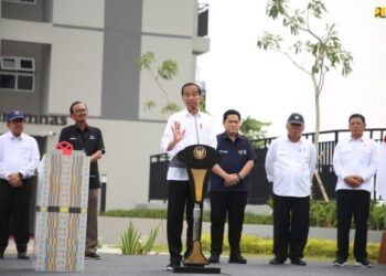 Presiden Jokowi Resmikan Rusun Samesta Mahata Margonda, Hunian Vertikal Terintegrasi Transportasi Umum