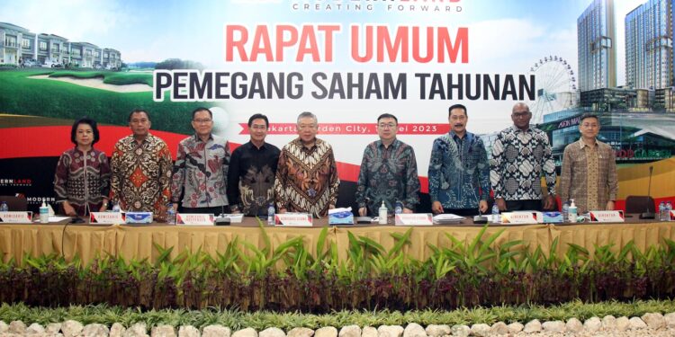 PT Modernland Realty Tbk. Gelar RUPST 2023