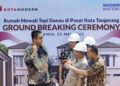 Modernland Realty Gelar Groundbreaking Hunian Modern Waterfront Residence di KotaModern