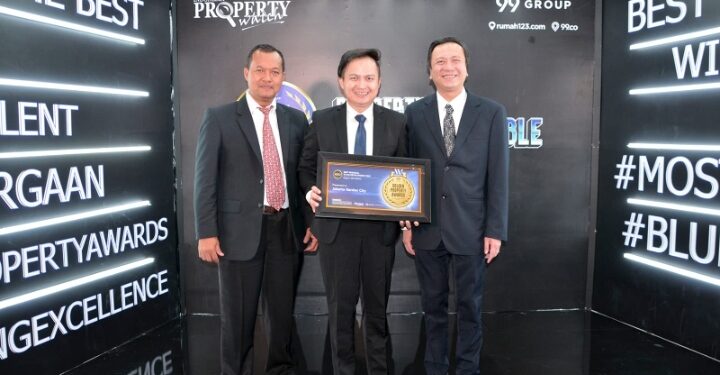Jakarta Garden City Raih Penghargaan “Best Regional Scale Development Region Jakarta” Golden Property Awards 2023