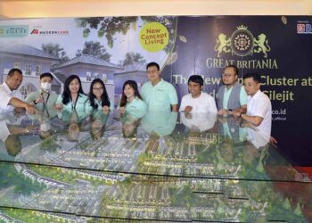 Laku Terjual 1500 Unit, Modernland Cilejit Gandeng Winfield & Exceed Realty Rilis Super Cluster Great Britania