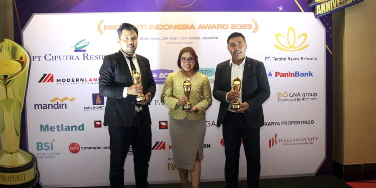 ModernCikande Industrial Estate Raih Penghargaan Properti Indonesia Award 2023
