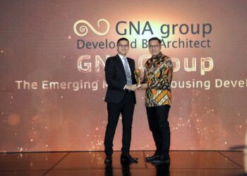 GNA Group Raih Penghargaan The Emerging Mid Scale Housing Developer dalam Ajang Properti Indonesia Award 2023
