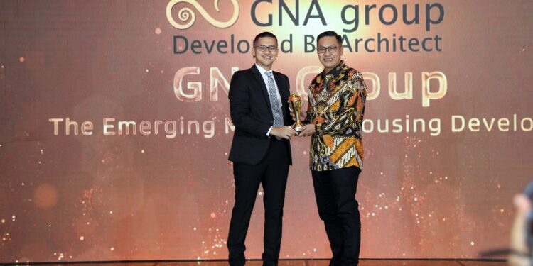 GNA Group Raih Penghargaan The Emerging Mid Scale Housing Developer dalam Ajang Properti Indonesia Award 2023