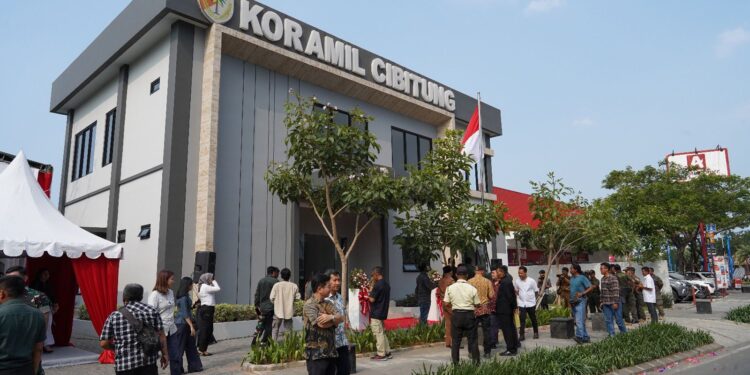 Metland Resmikan Gedung Koramil 05 Cibitung Kodim 0509 /Kabupaten Bekasi