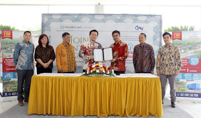 Gandeng Creed Group, Mustika Land Kembangkan Kawasan Hunian Ramah Lingkungan Mustika Sukamulya