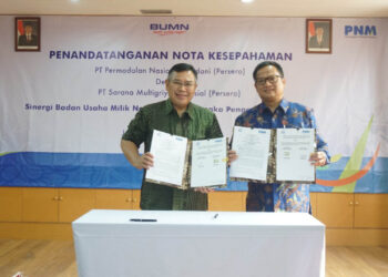 Sinergi BUMN, PNM dan SMF  Hadirkan Pembiayaan Perumahan Layak dan Terjangkau  untuk Karyawan dan Mitra Binaan