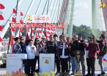 Presiden Resmikan Jembatan Pulau Balang untuk Dukung Konektivitas IKN