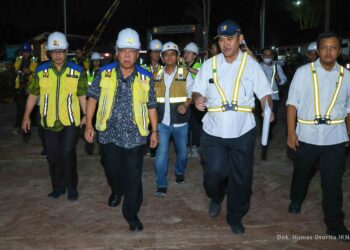 Sambut HUT Ke-79 Kemerdekaan RI di IKN, PUPR dan OIKN Tinjau SPAM Sepaku