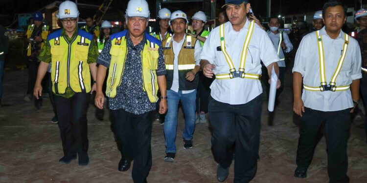 Sambut HUT Ke-79 Kemerdekaan RI di IKN, PUPR dan OIKN Tinjau SPAM Sepaku