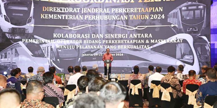 Menhub: Inovasi dan Penyesuaian Regulasi Sektor Perkeretaapian Perlu Terus Dilakukan