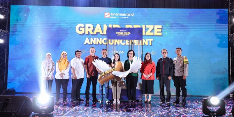 Sinar Mas Land Berikan Grand Prize pada Pemenang Undian Infinite Living Periode I