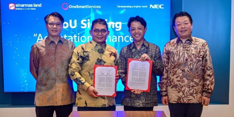 Kolaborasi dengan NEC Indonesia, Sinar Mas Land Kembangkan Adaptation Finance