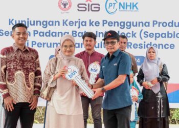 Transisi Menuju Ekonomi Hijau, SIG dan BTN Bangun Rumah Terjangkau dan Ramah Lingkungan