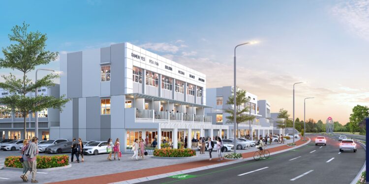 Ini Dia Calico Grande, Area Komersial dengan Konsep Alfresco Commercial Pertama di Paramount Petals