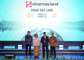 Sinar Mas Land Raih Gold Winner di Ajang Penghargaan ICA dan ISDA 2024