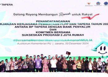 BP Tapera Berperan Aktif dalam Mensukseskan Program 3 Juta Rumah