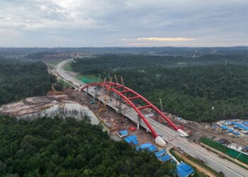 Waskita Karya Pastikan Jembatan Dirgahayu di Tol IKN Simpang Tempadung-Jembatan Pulau Balang Segera Rampung