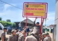 Diduga Belum Kantongi IMB, Satpol PP Depok Segel Puluhan Rumah di Sawangan