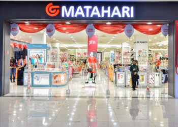 Salah satu gerai Matahari Department store Foto: Armadatownsquare.com