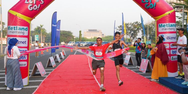 Seribu Peserta Ikuti Run for Fun 5K di Metland Menteng