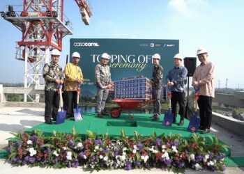 Casacomo Masuki Tahapan Topping Off, Vasanta Group Resmikan Marketing Gallery di Shila at Sawangan