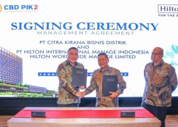 Investasi Rp800 Miliar, Hotel Hilton Jakarta PIK2 Siap Beroperasi di Tahun 2027