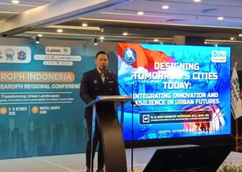 AHY Ingatkan Pentingnya Bangun Kota Tangguh Hadapi 2050